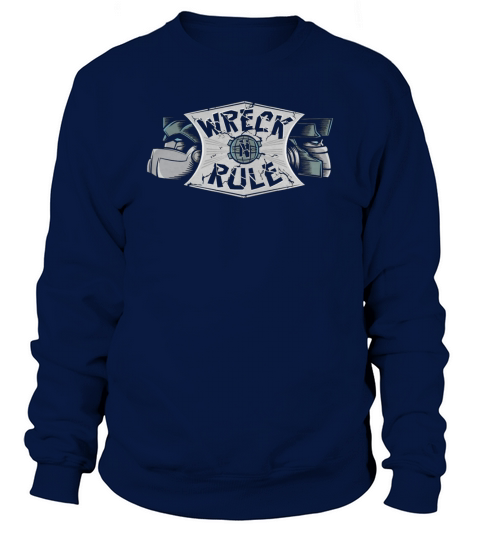 WRECK _N_ RULE ROBOTS GEEK RETRO WRECK TOYS Sweatshirt Unisex