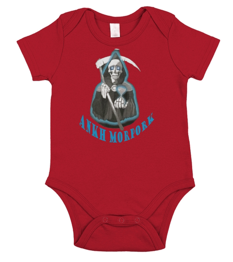 ANKH MORPORK Short Sleeve Baby One-Piece