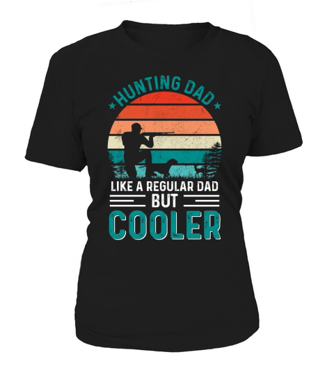Hunting Dad Fathers Day T Shirt Design Women's T-Shirt