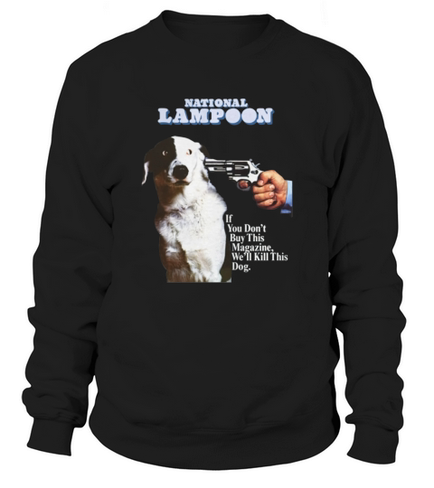 Classic National Lampoon Dog Cover Sweatshirt Unisex