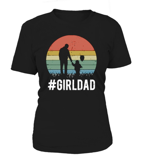 Girl Dad vintage Women's T-Shirt