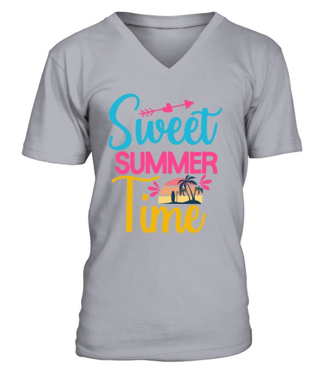 Sweet Summer Time V-Neck T-shirt