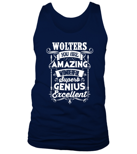 Vintage Tshirt for WOLTERS Tank Top Unisex