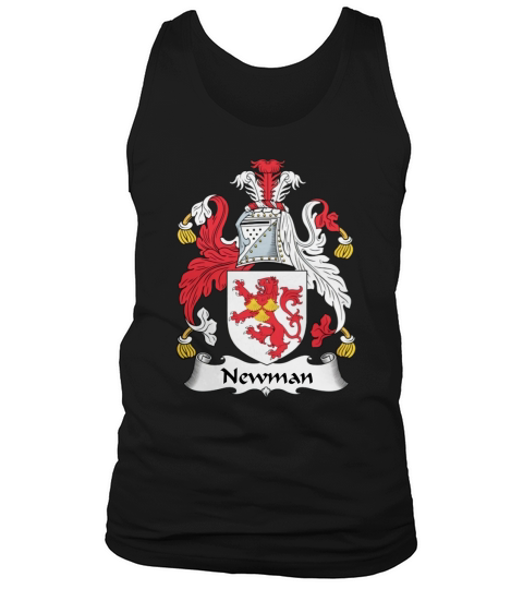 Newman Coat of Arms Irish Family Crests Tank Top Unisex