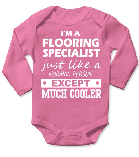 FLOORING SPECIALIST Cooler Long Sleeve Baby One-Piece