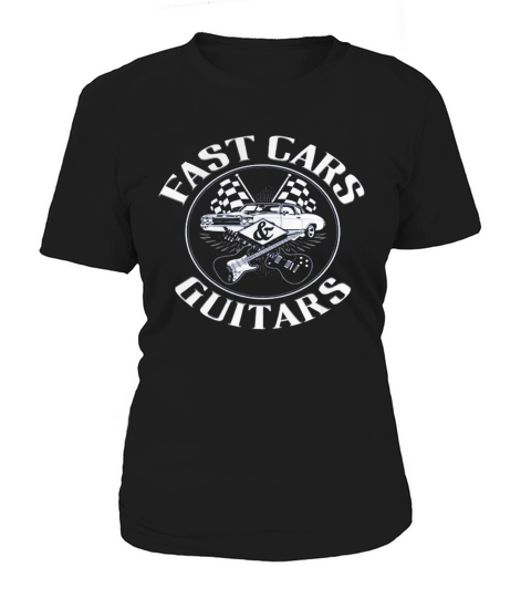 Fast Cars and; Guitars - Guitar Music Women's T-Shirt