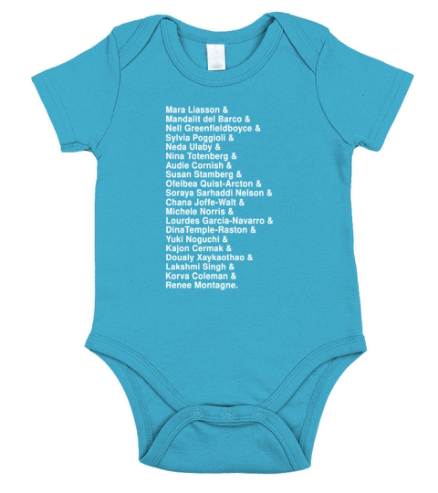 The Women Of Npr T Shirts Short Sleeve Baby One-Piece