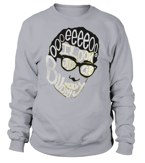 Buddy Holly By Weezer Sweatshirt Unisex