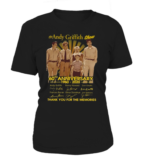 The Andy Griffith show 60th Anniversary 1960 2020 signature Women's T-Shirt