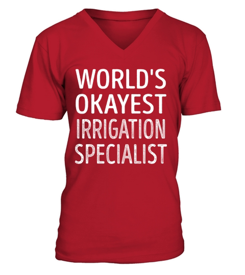 Irrigation Specialist V-Neck T-shirt