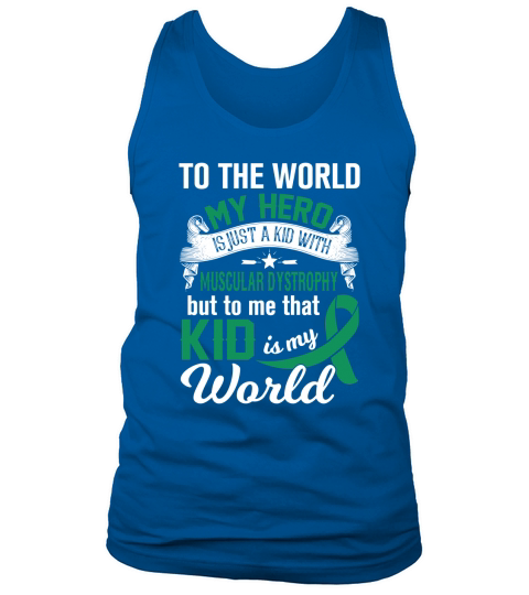 World1  Muscular Dystrophy Tank Top Unisex