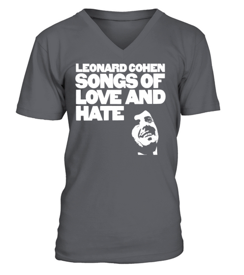 Leonard Cohen - Songs Of Love And Hate Shirt V-Neck T-shirt